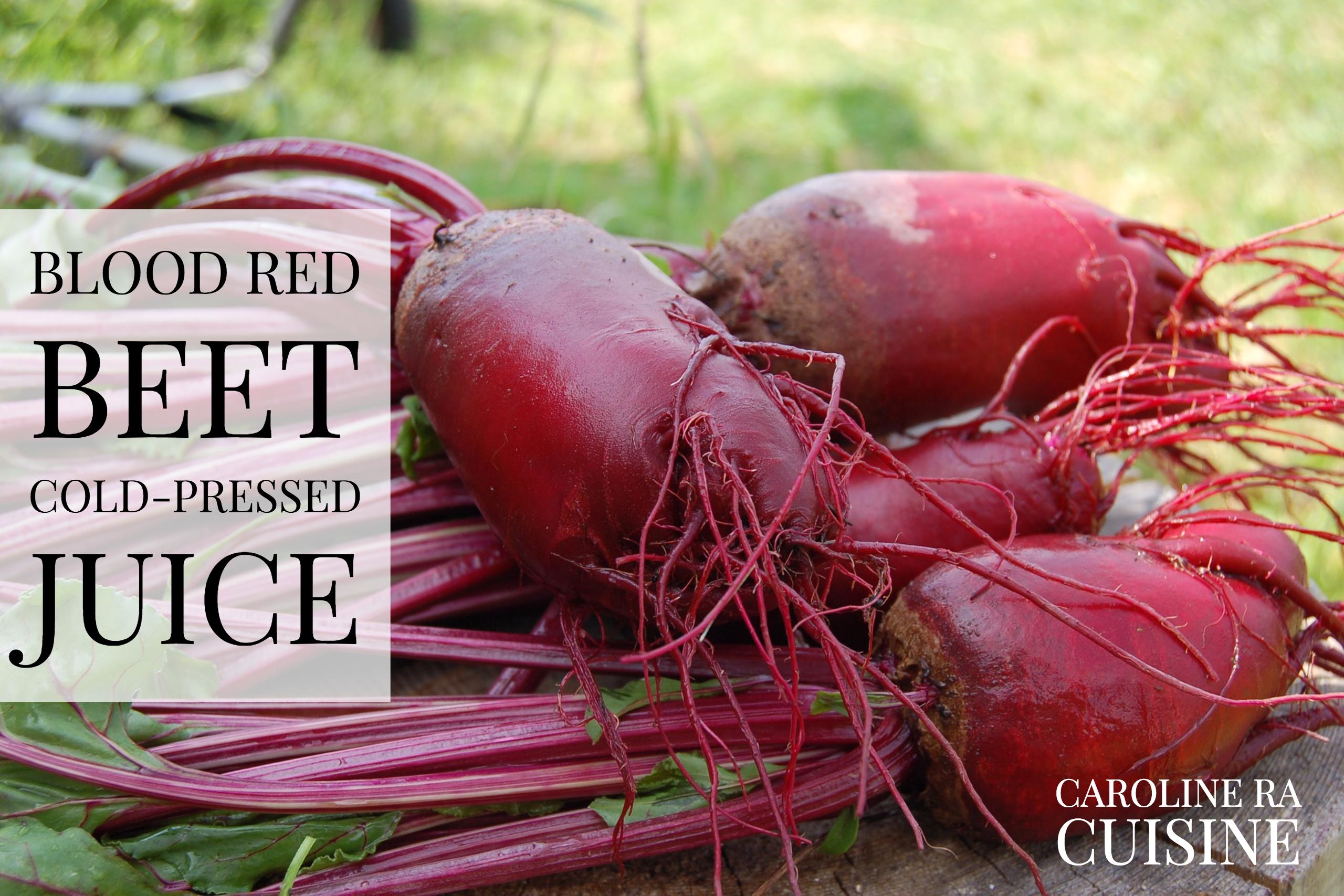 Blood Red Beet Cold-Pressed Juice